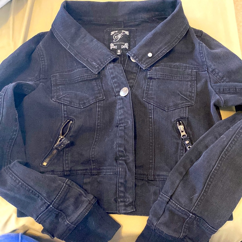 SEANJOHN Black Button Coat - XL